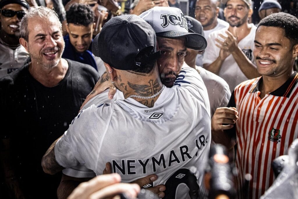 Neymar no Santos