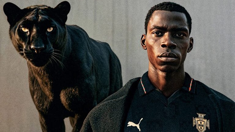 PUMA e Portugal lançam camisa especial “Pantera Negra” em tributo a Eusébio