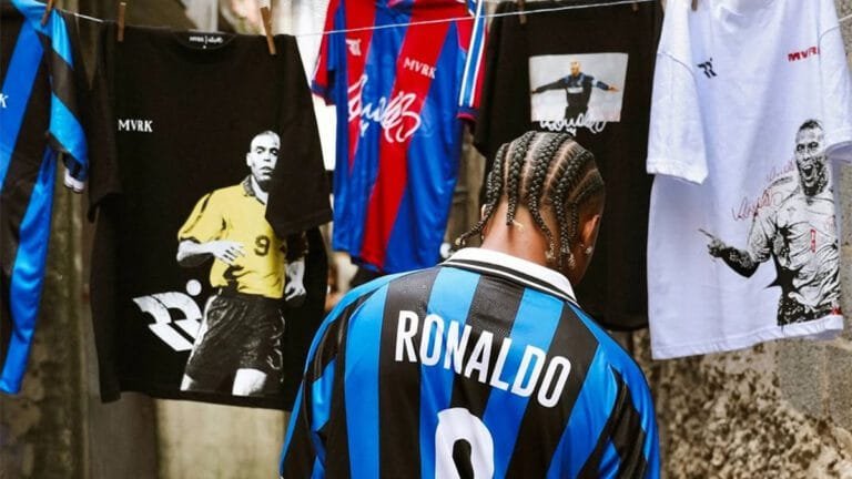 MVRK e Ronaldo Fenômeno: A Collab que Une o Futebol Histórico com o Streetwear