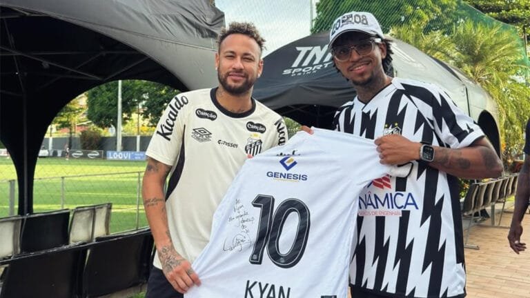 Kyan no Santos: Rapper foi anunciado como novo reforço do time
