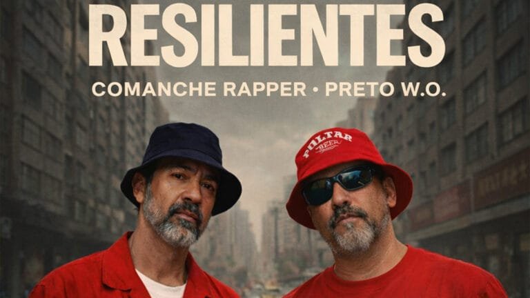 Comanche e Preto W.O. lançam Resilientes com clipe inovador