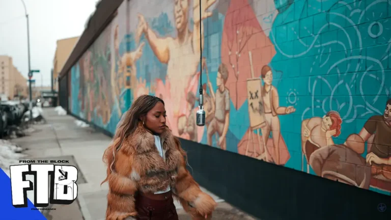 Ebony no From The Block: Rapper Faz História em Nova York