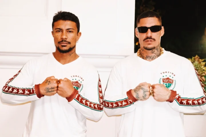 Xamã e Filipe Ret recebem honraria do Fluminense