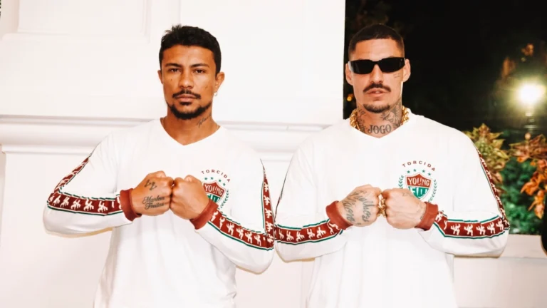 Xamã e Filipe Ret recebem honraria do Fluminense