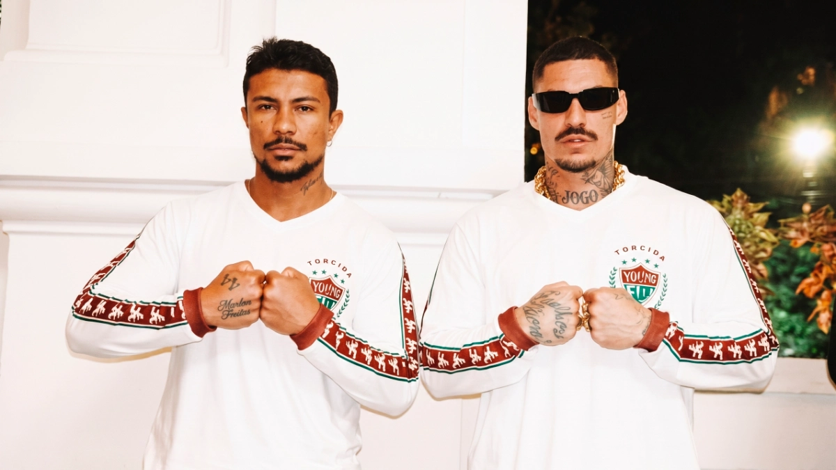 Xamã e Filipe Ret recebem honraria do Fluminense