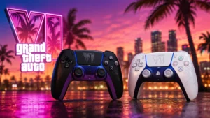 DualSense de GTA 6: Sony revela controles edição limitada preta e branca