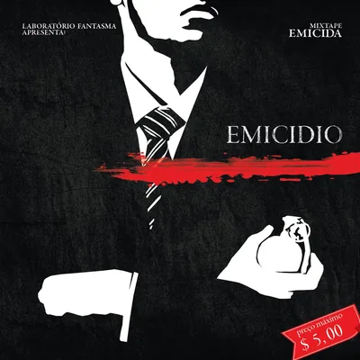 Capa do mixtape Emicídio, de Emicida (2010)