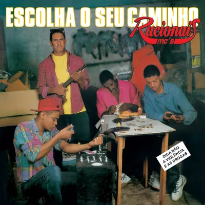 Capa do EP Escolha o Seu Caminho, de Racionais MC's (1992)
