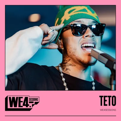 Capa do EP ao vivo Teto: We4Sessions, de Teto (2025)