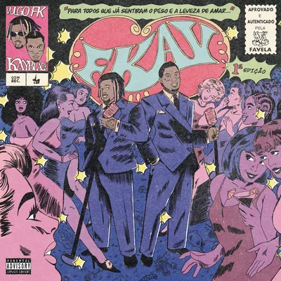 Capa do álbum FKAY, de Vulgo FK (2025)