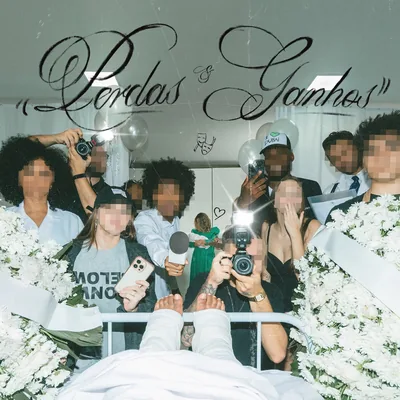 Capa do álbum Perdas & Ganhos, de Vulgo FK (2023)