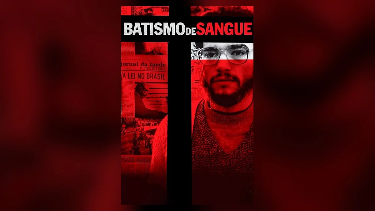Pôster do filme Batismo de Sangue