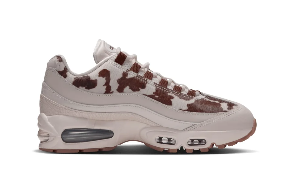 Lado interno do Nike Air Max 95 Big Bubble Cow Print
