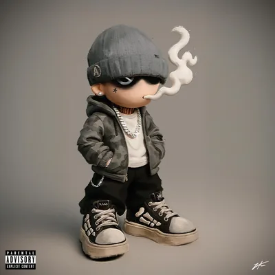 Capa do mixtape Adulto Ideal+, de Ryu, the Runner (2025)