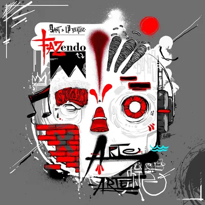 Capa do EP Fazendo Arte, de Sant (2019)