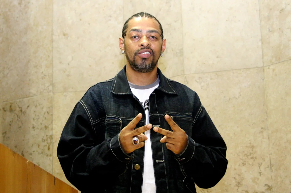 Rapper Thaíde em 2008